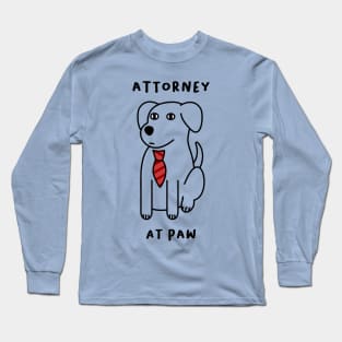 Attorney at Paw Long Sleeve T-Shirt